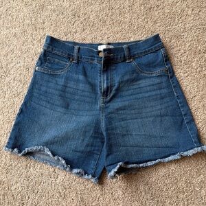 Just Be Classic Blue Jean Shorts